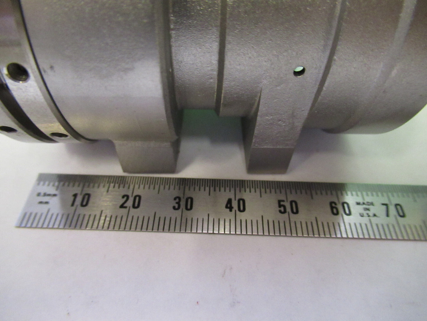 OPTICAL MIL SPEC HEAVY LENS ASSEMBLY LASER OPTICS AS PICTURED X7-A-50
