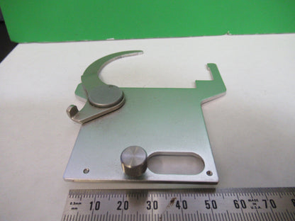 WILD HEERBRUGG SWISS CLIPS TABLE M20 MICROSCOPE PART AS PICTURED G8-A-34
