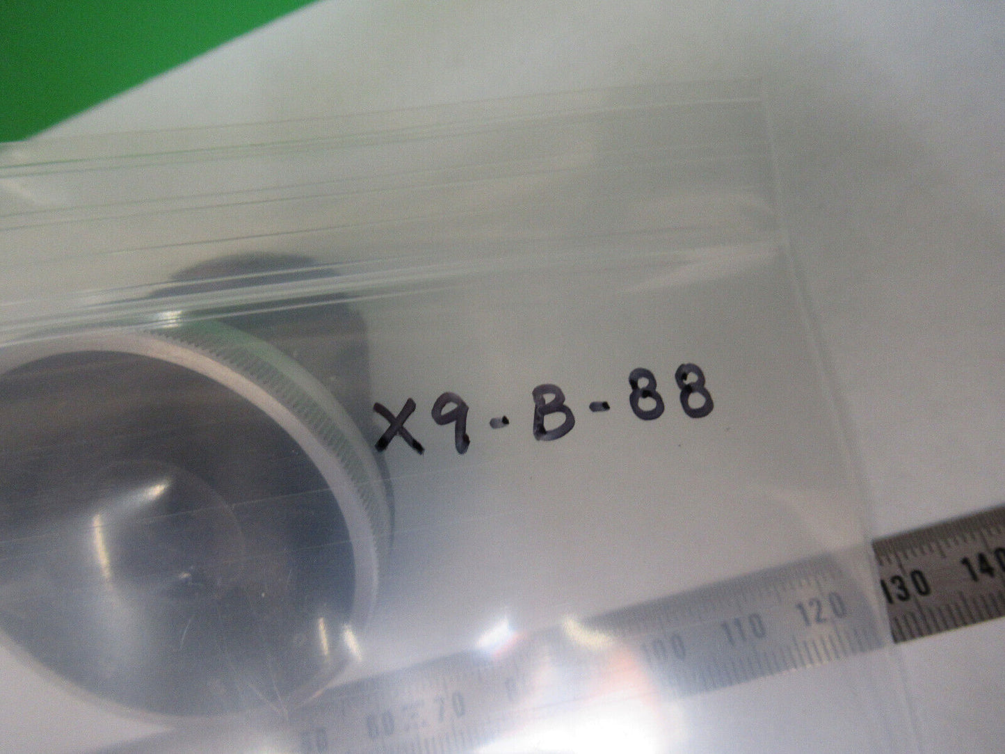 CARL ZEISS GERMANY ILLUMINATOR LENS + IRIS MICROSCOPE PART AS PICTURED X9-B-88