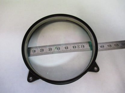 OPTICAL MIL SPEC LARGE MOUNTED LENS LASER OPTICS AS PICTURED G8-A-33