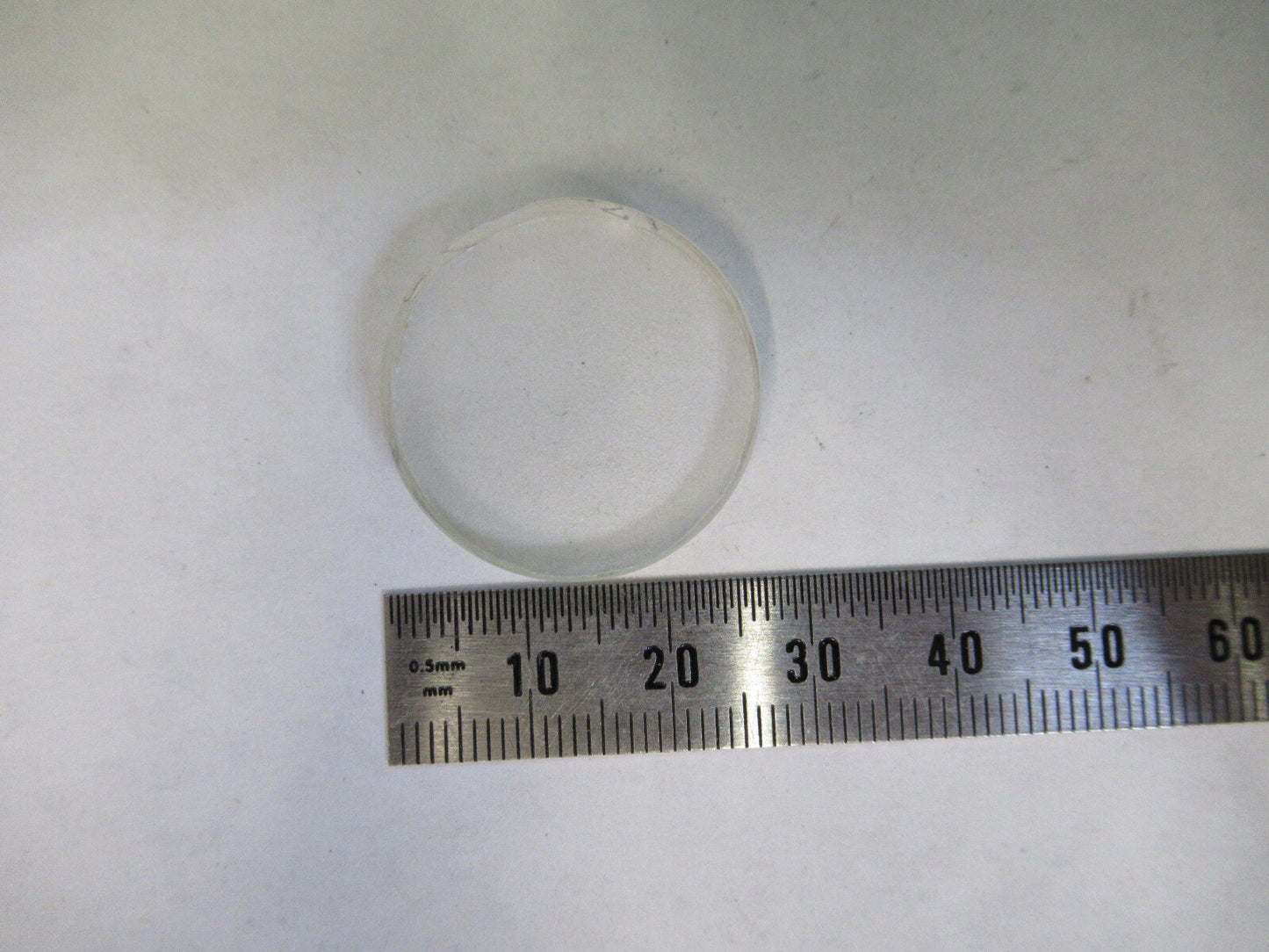 OPTICAL FILTER DIFFUSER FROSTED AND POLISHED SIDES OPTICS AS PICTURED X7-A-56