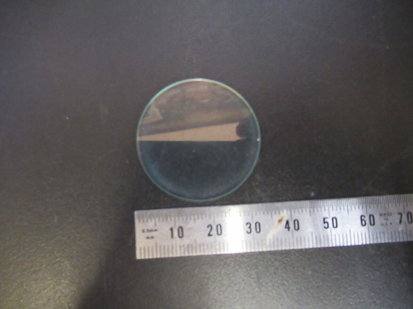 OLYMPUS JAPAN HEAT ABSORBER FILTER LENS MICROSCOPE PART AS PICTURED G8-A-60