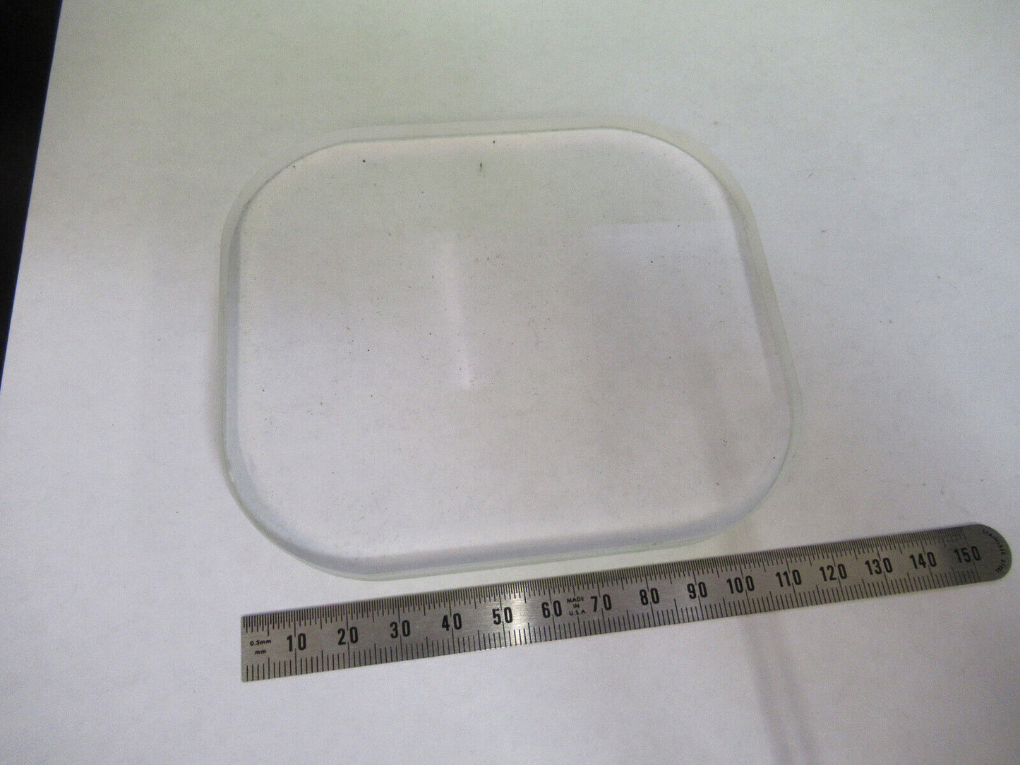OPTICAL MIL SPEC THICK BK7 GLASS TARGET WINDOW LASER OPTICS AS PICTURED X7-A-42