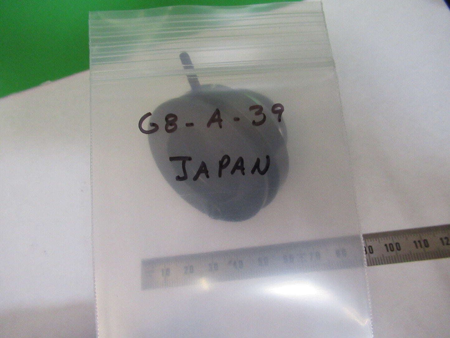 TOKYO JAPAN CONDENSER IRIS OPTICS MICROSCOPE PART AS PICTURED G8-A-39