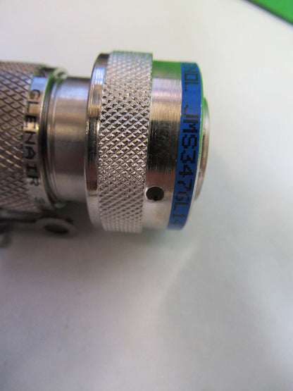 AMPHENOL CONNECTOR JMS3476L14-19P AEROSPACE ITEM  AS PICTURED  X7-A-33