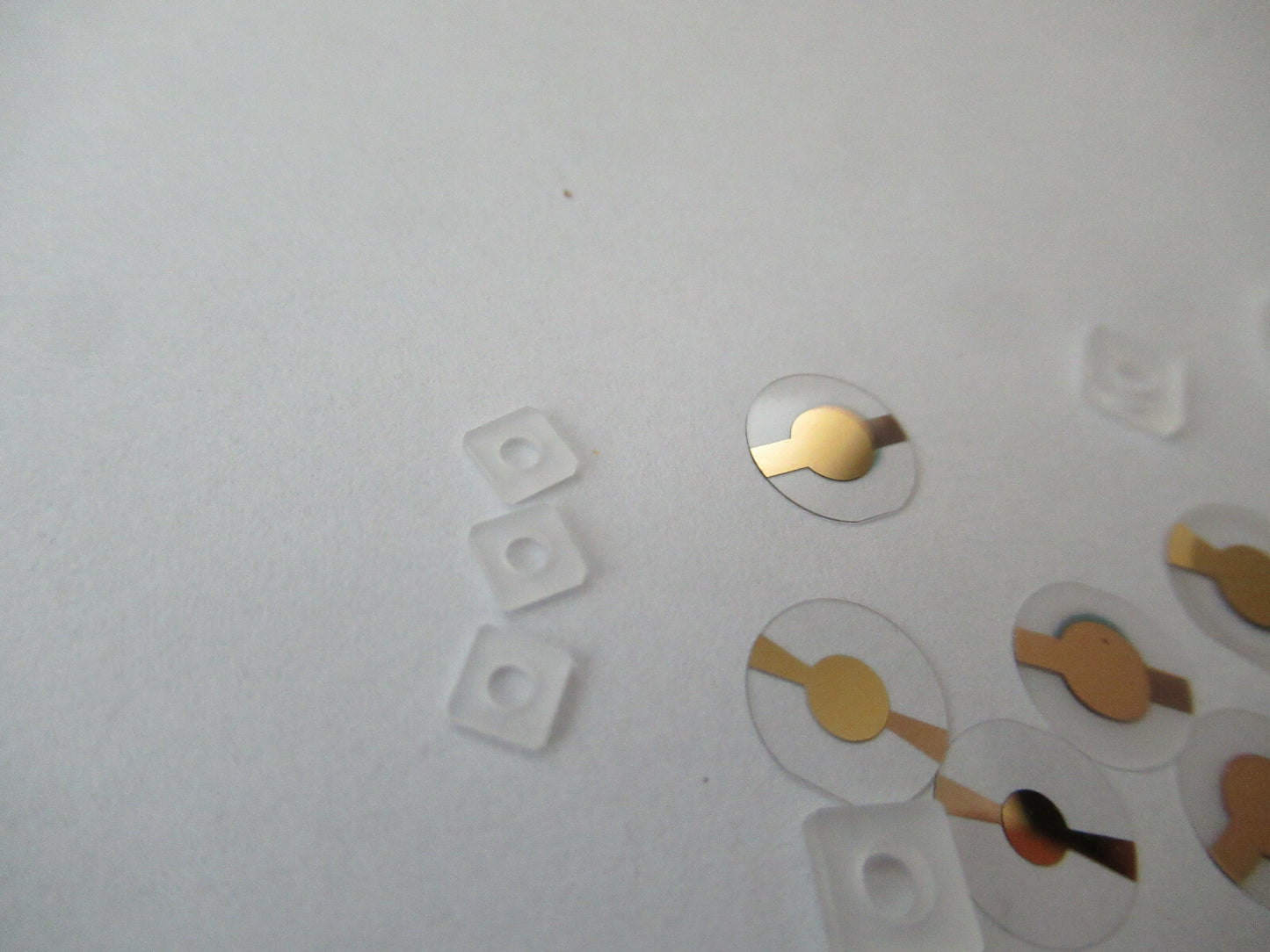 LOT BLANK PIEZOELECTRIC QUARTZ CRYSTAL X- Y- YX-CUT PIEZO SENSOR AS PIC #F5-A-56