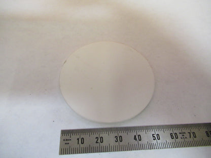 SAMPLE THICK ALUMINA DISC STAGE OR OPAQUE OPTICS AS PICTURED  Y2-A-95