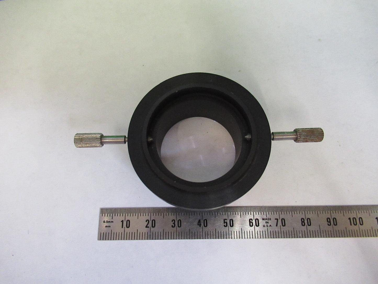 BAUSCH LOMB CONDENSER ACCESSORY OPTICS MICROSCOPE PART AS PICTURED X7-A-55