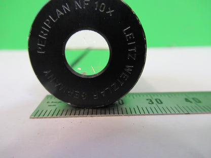 LEITZ WEZTLAR GERMANY EYEPIECE NF 10X with pointer MICROSCOPE PART X9-B-102