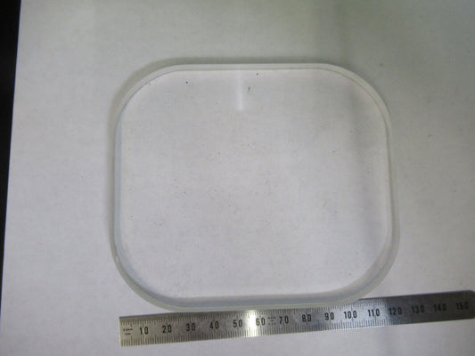 OPTICAL MIL SPEC THICK BK7 GLASS TARGET WINDOW LASER OPTICS AS PICTURED X7-A-42