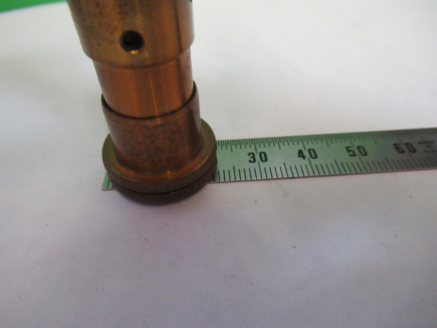 ANTIQUE BRASS BAUSCH LOMB SET OF KNOBS MICROSCOPE PART AS PICTURED X7-A-53