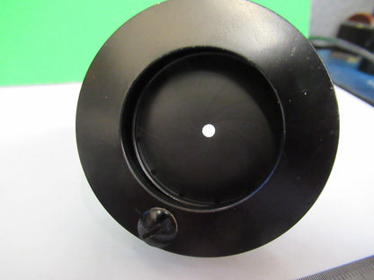 TOKYO JAPAN CONDENSER IRIS OPTICS MICROSCOPE PART AS PICTURED G8-A-39