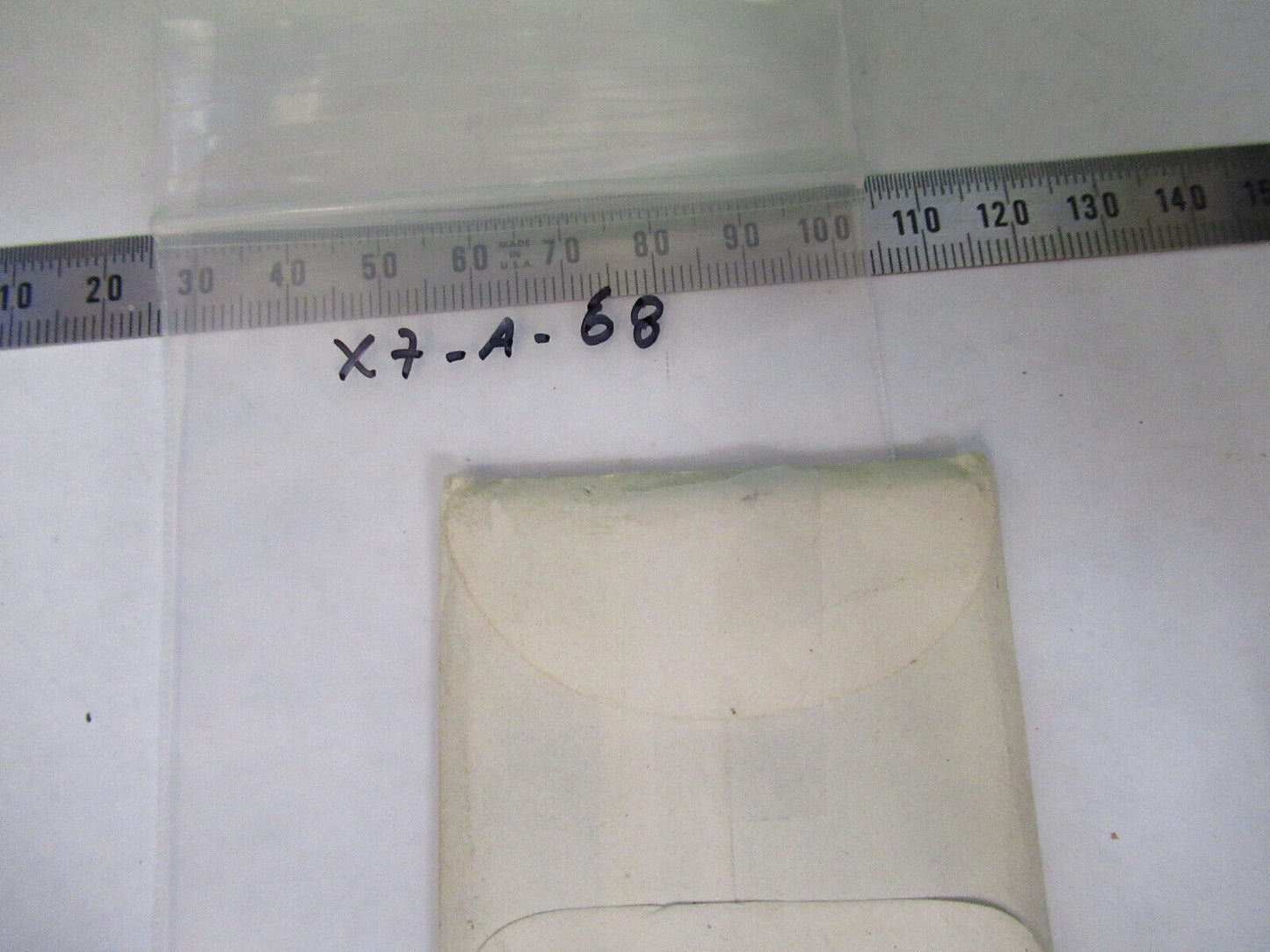 OPTICAL SCHOTT DARK RED FILTER  OPTICS  as pictured X7-A-68