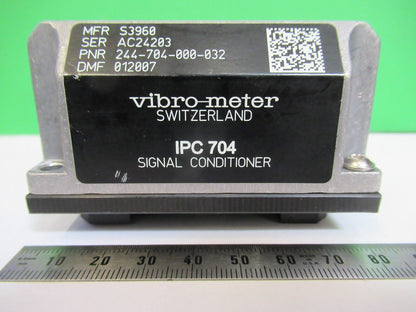MEGGITT VIBRO-METER IPC704 244-704-000-032 AMP MODULE for ACCEL or pressure