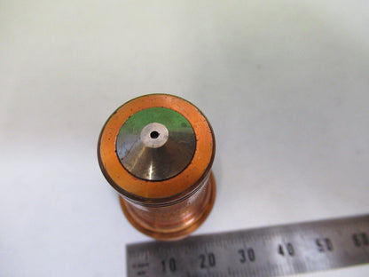 for parts ANTIQUE BAUSCH LOMB MICROSCOPE OBJECTIVE OPTICS as pictured X7-A-20