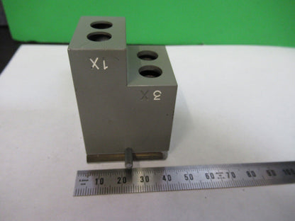 AO SPENCER STEREO OBJECTIVE ANTIQUE MICROSCOPE PART AS PICTURED X9-B-97