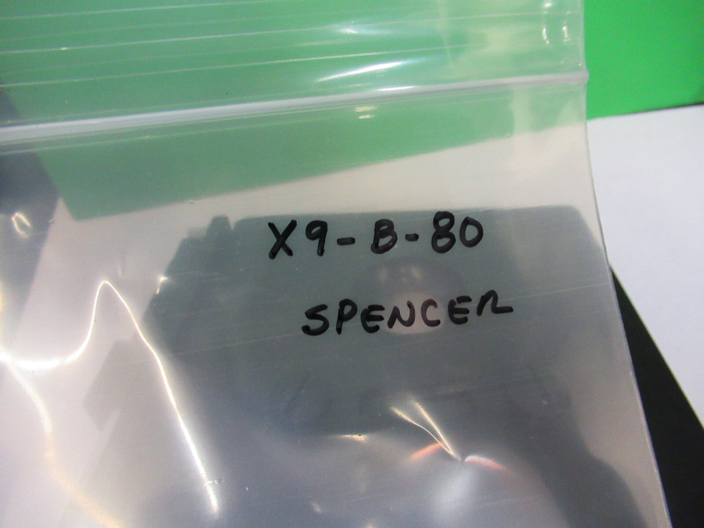 AO SPENCER XY STAGE CLIPS TABLE MICROSCOPE PART AS PICTURED X9-B-80