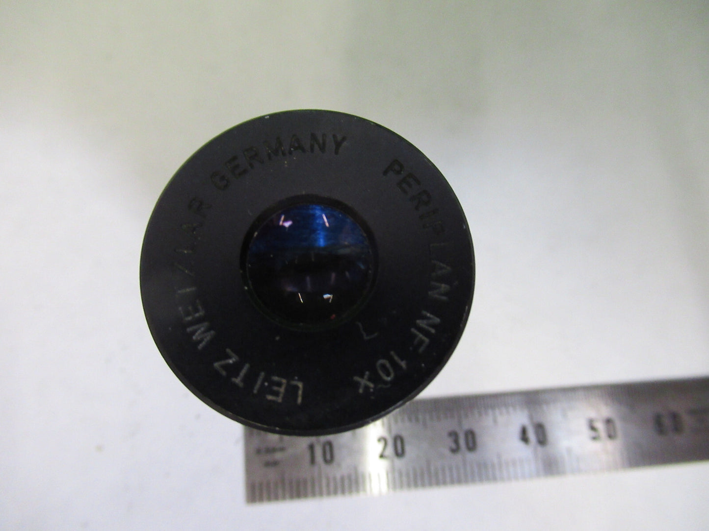 LEITZ WEZTLAR GERMANY EYEPIECE NF 10X MICROSCOPE PART AS PICTURED X9-B-103