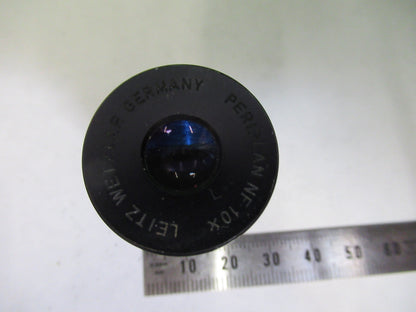 LEITZ WEZTLAR GERMANY EYEPIECE NF 10X MICROSCOPE PART AS PICTURED X9-B-103