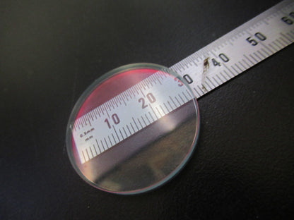 OLYMPUS JAPAN HEAT ABSORBER FILTER LENS MICROSCOPE PART AS PICTURED G8-A-60