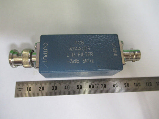 PCB PIEZOTRONICS FILTER 474A05 for ACCELEROMETER VIBRATION SENSOR AS PIC A5-B-17