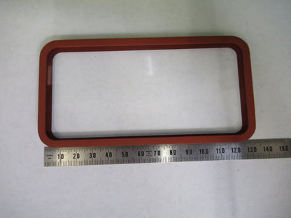 OPTICAL MIL SPEC THICK BK7 GLASS TARGET WINDOW LASER OPTICS AS PICTURED X7-A-63