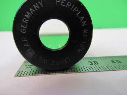 LEITZ WEZTLAR GERMANY EYEPIECE NF 10X MICROSCOPE PART AS PICTURED X9-B-103