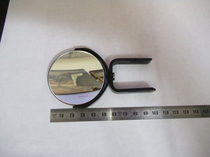 ANTIQUE BAUSCH LOMB MIRROR OPTICS MICROSCOPE PART AS PICTURED &Y3-A-04