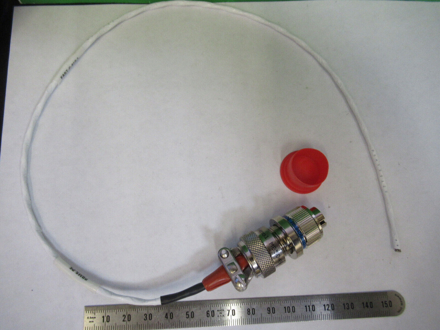 AMPHENOL CONNECTOR MS3456L10SL-4S DUAL PIN ACCELEROMETER AEROSPACE ITEM X7-A-34