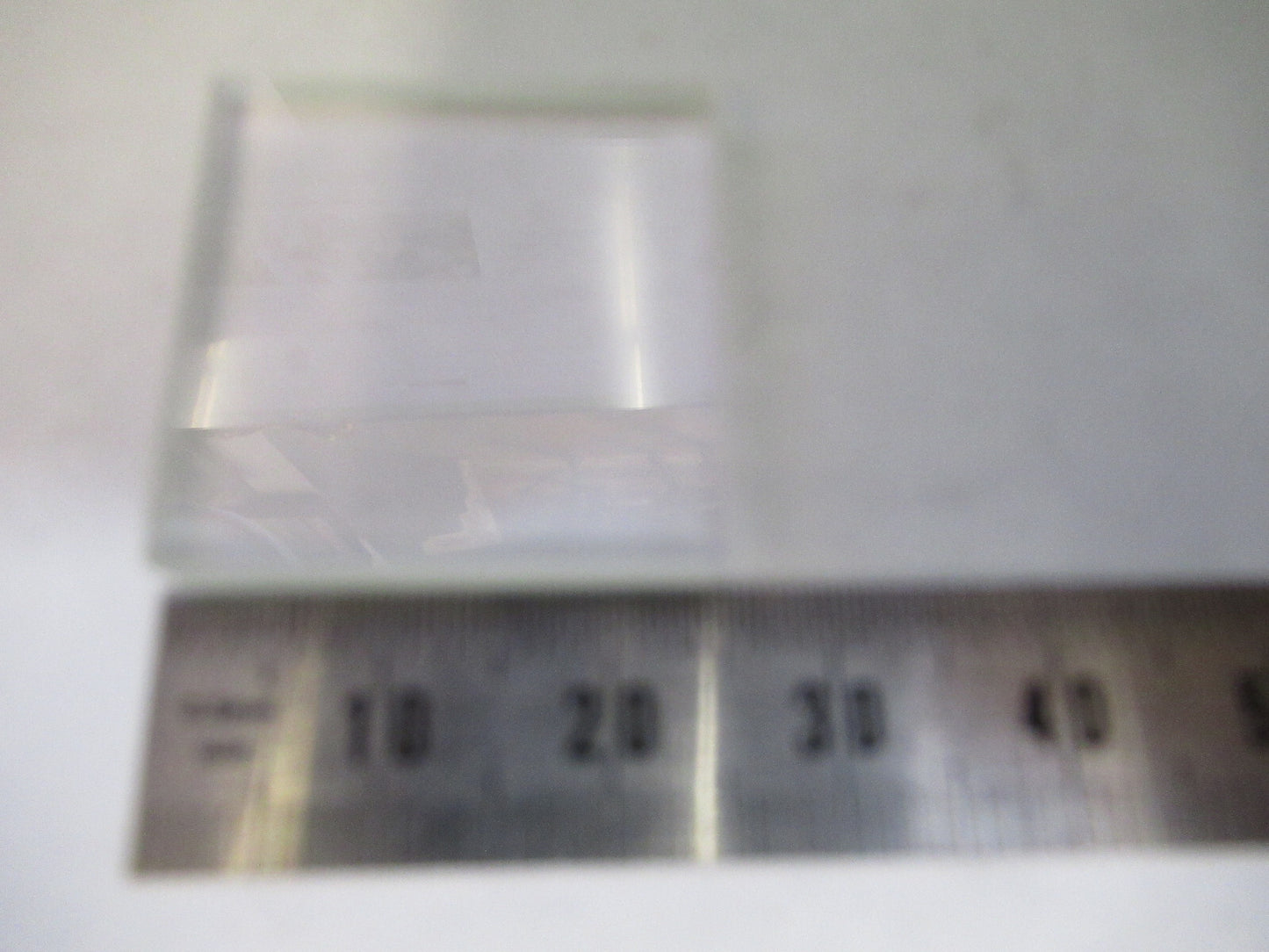 OPTICAL SQUARE BK7 GLASS PLATE PROLASER OPTICS AS PICTURED X7-A-43