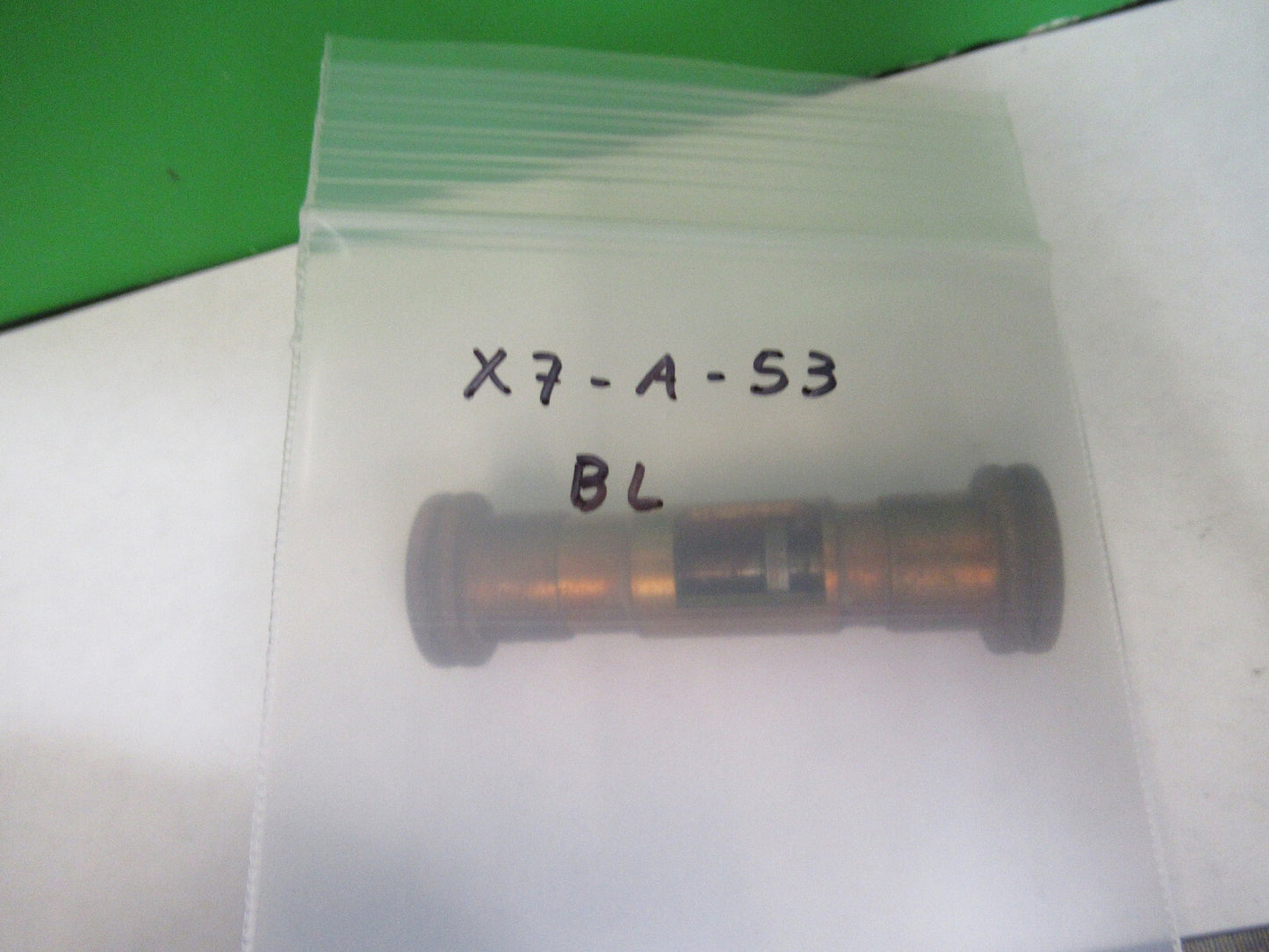 ANTIQUE BRASS BAUSCH LOMB SET OF KNOBS MICROSCOPE PART AS PICTURED X7-A-53