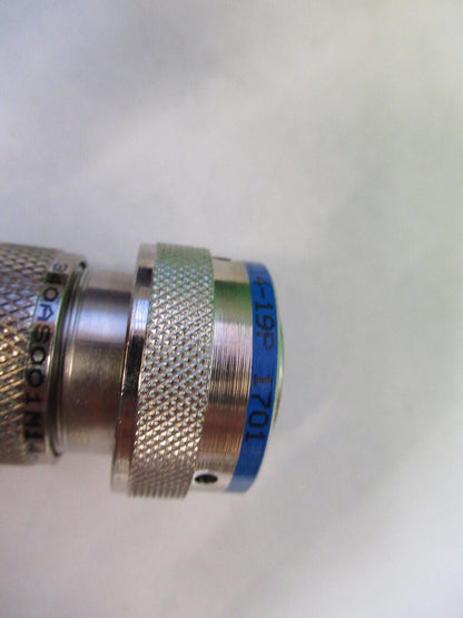 AMPHENOL CONNECTOR JMS3476L14-19P AEROSPACE ITEM  AS PICTURED  X7-A-33