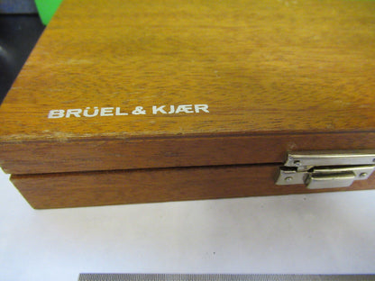 BRUEL KJAER EMPTY WOOD INSTRUMENT MAHOGANY AS PICTURED X9-B-87