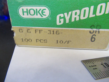 GYROLOK FERRULE TUBE FITTING FF-316 10/F 60pcs  AS PICTURED  X7-A-31