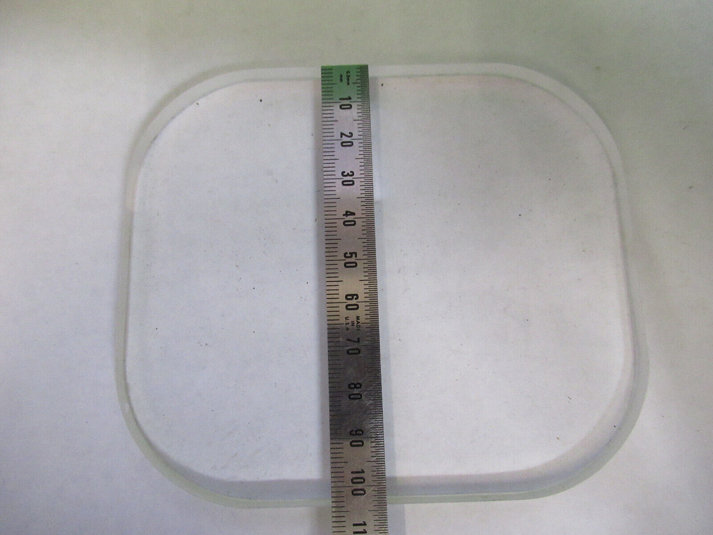 OPTICAL MIL SPEC THICK BK7 GLASS TARGET WINDOW LASER OPTICS AS PICTURED X7-A-42