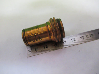 for parts ANTIQUE BAUSCH LOMB MICROSCOPE OBJECTIVE OPTICS as pictured X7-A-20