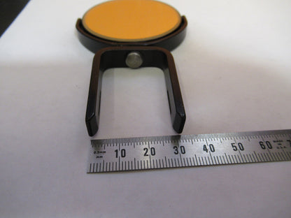 ANTIQUE BAUSCH LOMB MIRROR OPTICS MICROSCOPE PART AS PICTURED &Y3-A-04