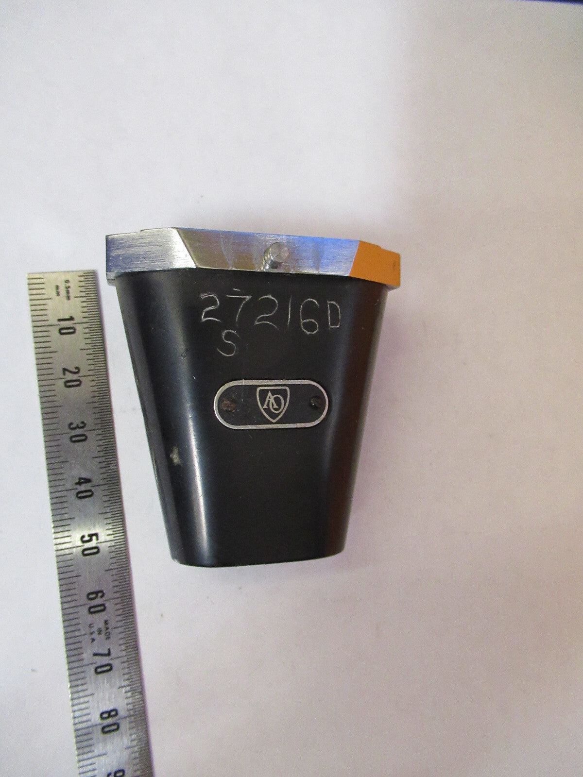 AMERICAN OPTICS AO OBJECTIVE 3X STEREO MICROSCOPE PART AS PICTURED &Y3-A-10