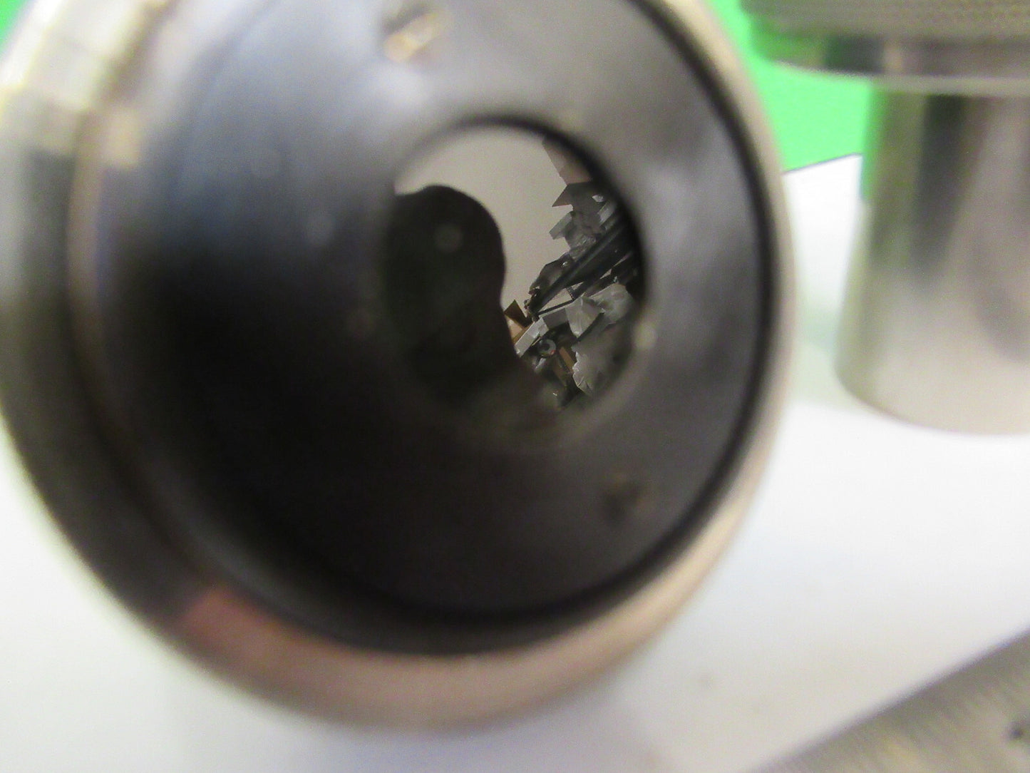 ANTIQUE C. BAKER LONDON TUBUS MONOCULAR HEAD MICROSCOPE PART AS PICTURED X2-A-75