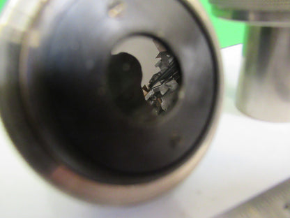 ANTIQUE C. BAKER LONDON TUBUS MONOCULAR HEAD MICROSCOPE PART AS PICTURED X2-A-75