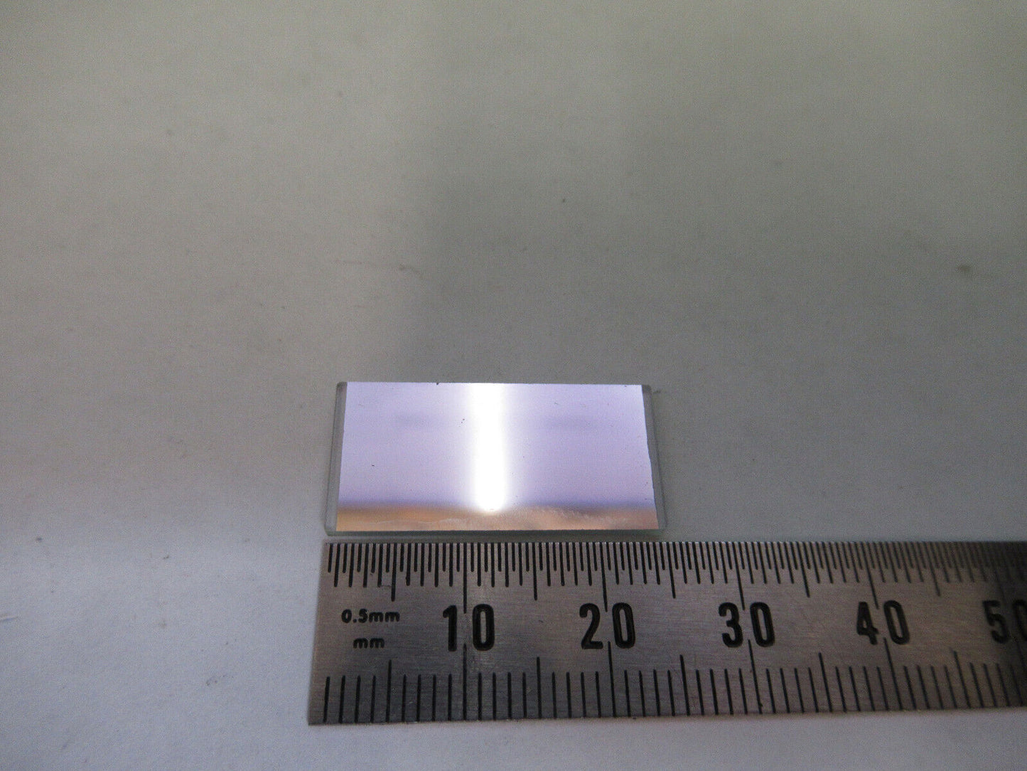 OPTICAL BK7 GLASS FLAT MIRROR SURFACE LASER OPTICS AS PICTURED X7-A-17