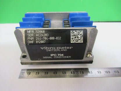 MEGGITT VIBRO-METER IPC704 244-704-000-032 AMP MODULE for ACCEL or pressure