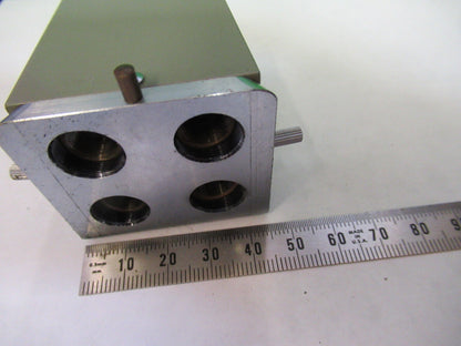 AO SPENCER STEREO OBJECTIVE ANTIQUE MICROSCOPE PART AS PICTURED X9-B-97