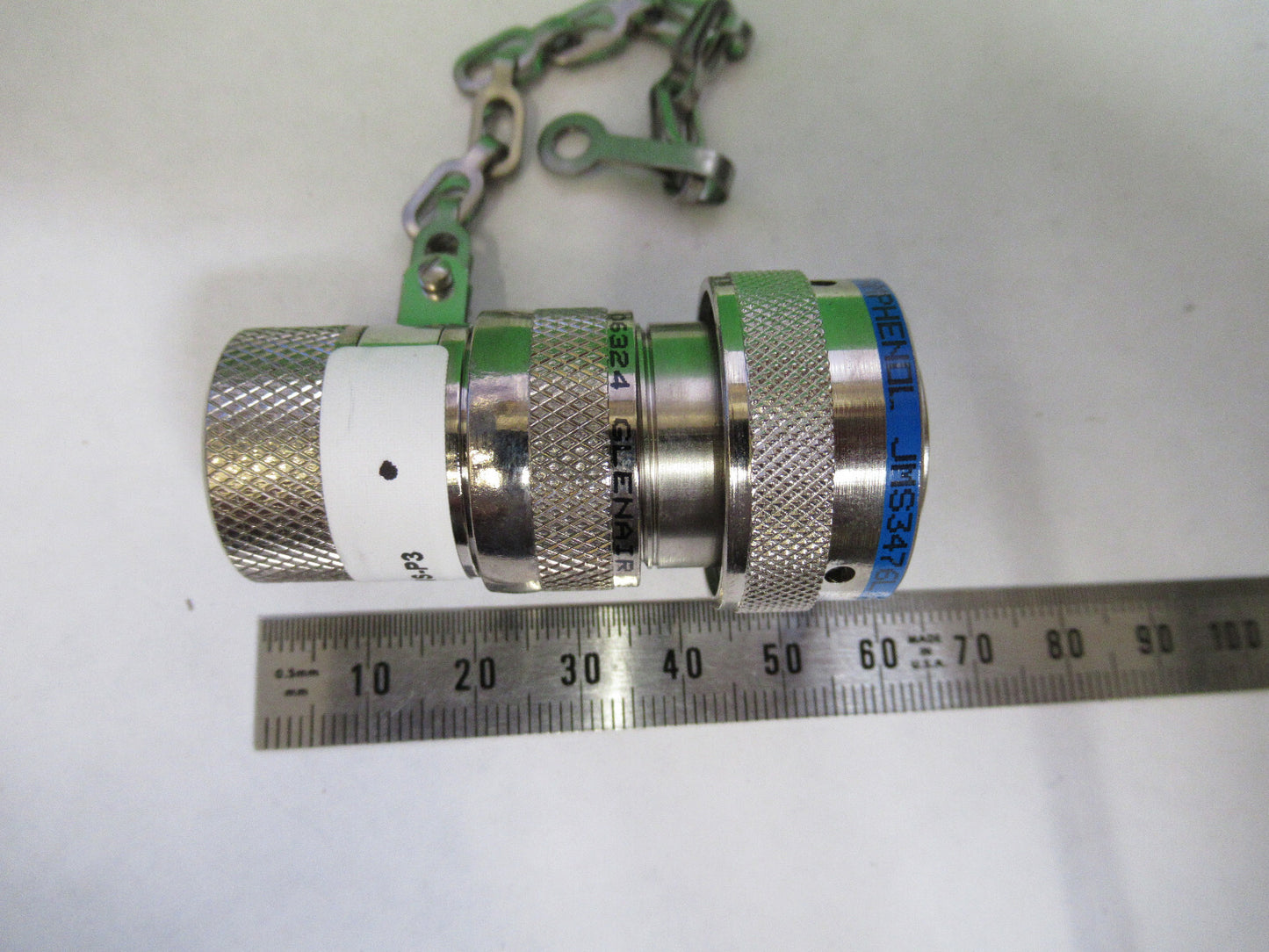 AMPHENOL CONNECTOR JMS3476L14-19P AEROSPACE ITEM  AS PICTURED  X7-A-33