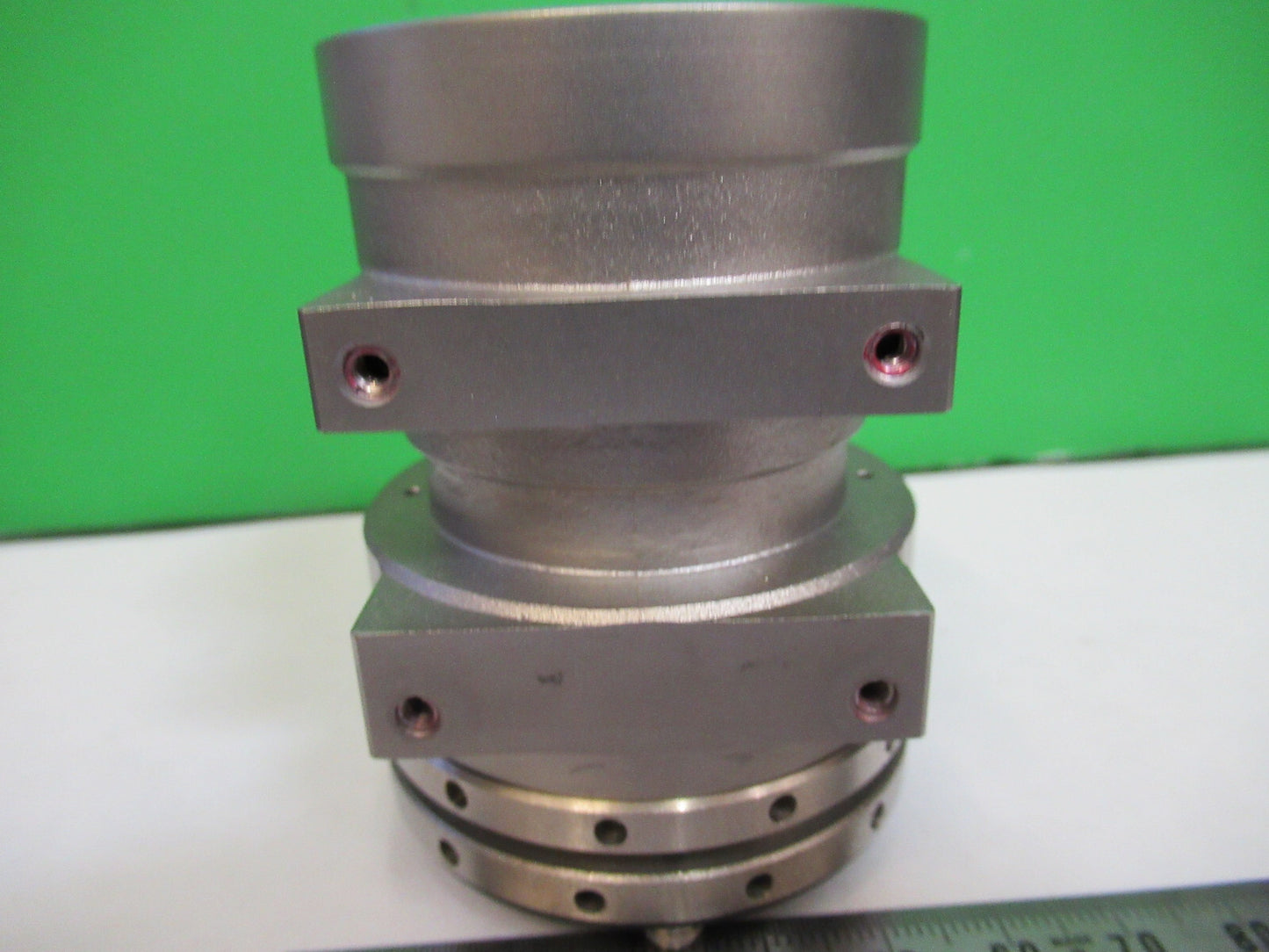 OPTICAL MIL SPEC HEAVY LENS ASSEMBLY LASER OPTICS AS PICTURED X7-A-50
