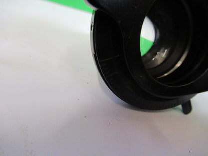 ANTIQUE GALILEO ITALY CONDENSER + IRIS OPTIC MICROSCOPE PART AS PICTURED X5-A-16