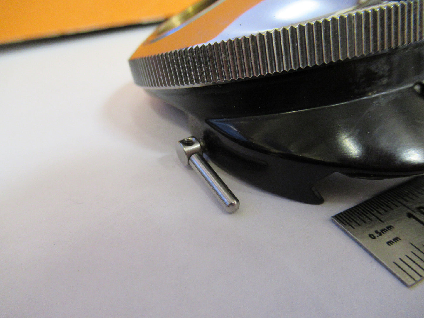 WILD HEERBRUGG SWISS M20 NOSEPIECE QUAD MICROSCOPE PART AS PICTURED Y3-A-06