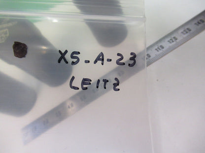 ANTIQUE LOT 3EA OBJECTIVE CANS LEITZ GERMANY MICROSCOPE PART AS PICTURED X5-A-23