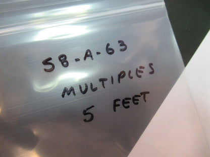 5 FEET CABLE MIL CONNECTOR TWO PINS for PIEZO ACCELEROMETER PICTURED S8-A-63