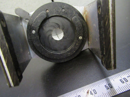 ANTIQUE SPENCER AO CONDENSER IRIS OPTICS MICROSCOPE PART AS PICTURED G8-A-64